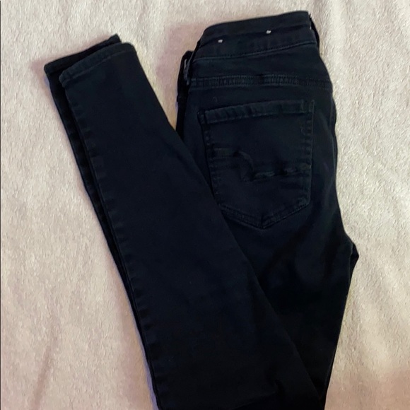 American Eagle, women’s black skinny jeans - Picture 2 of 6